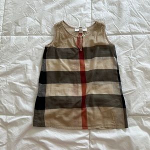 Burberry blouse for girls